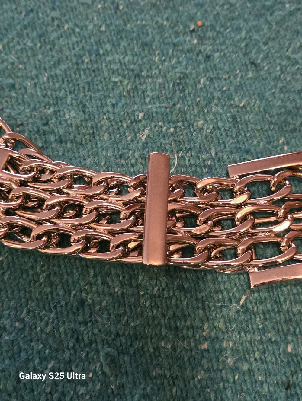 Vintage Y2K Silver Chain Belt Add a touch of 2000s Grunge Glam EUC